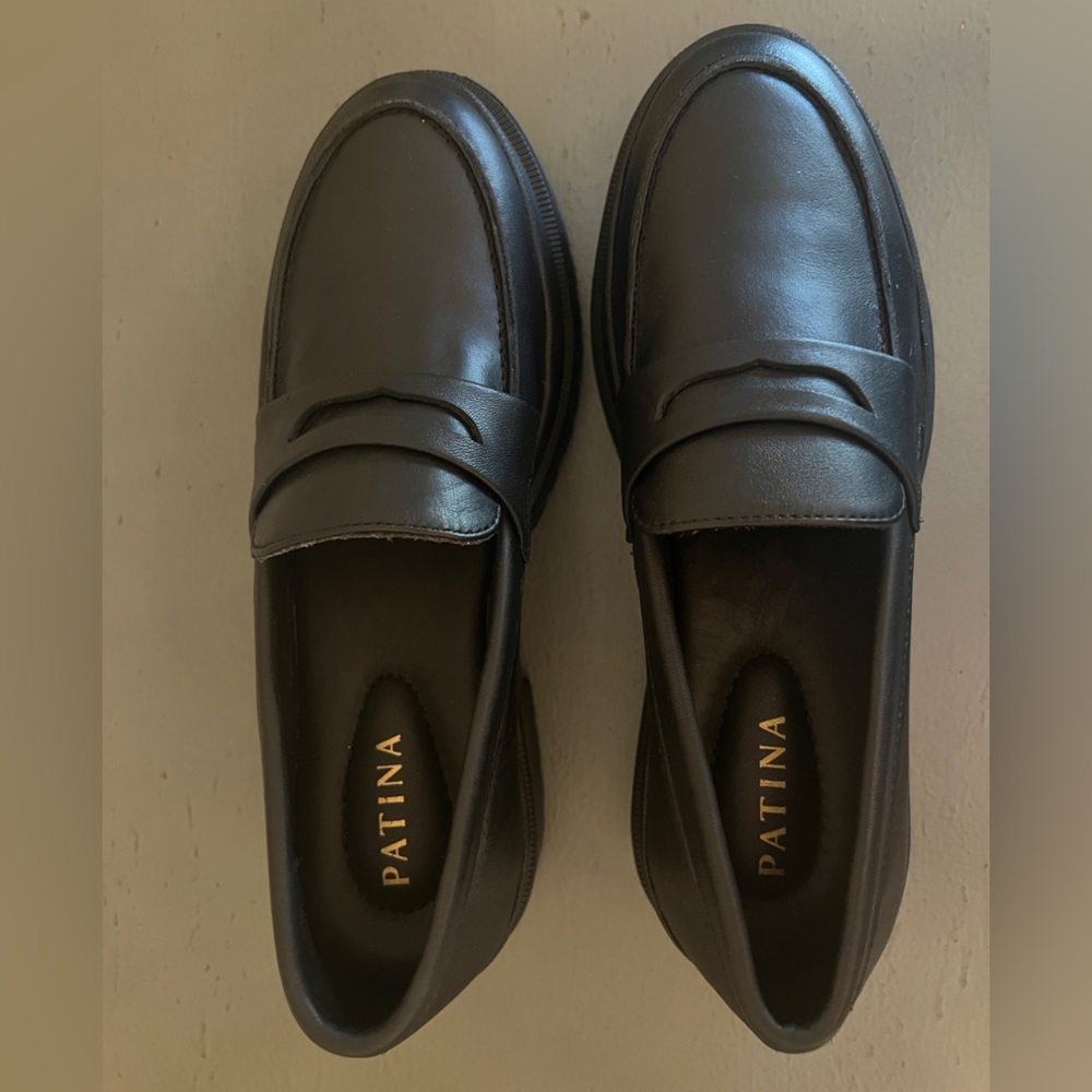 New Patina by Portland Leather Lug Sole Oxford Shoes 8.5